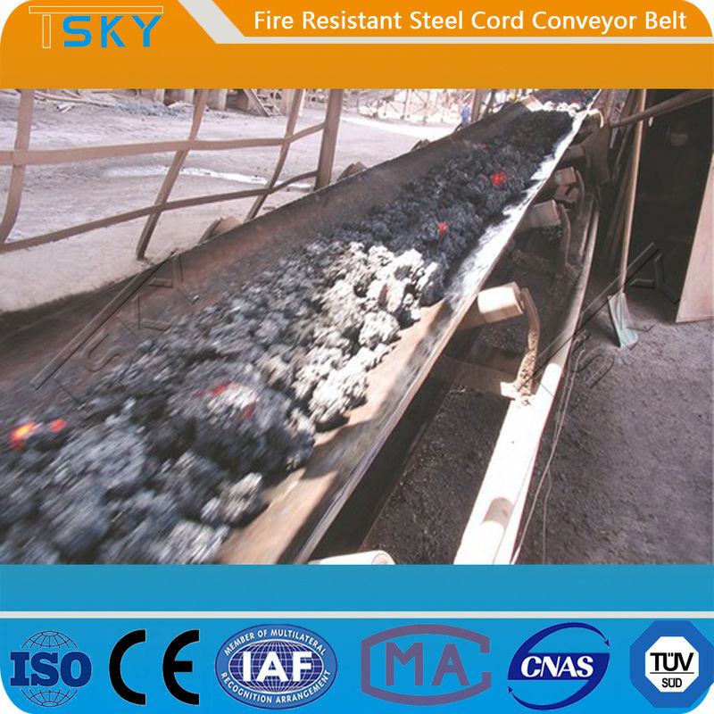 ST/S3550 Fire Resistant 8.6mm Steel Cord Conveyor Belt