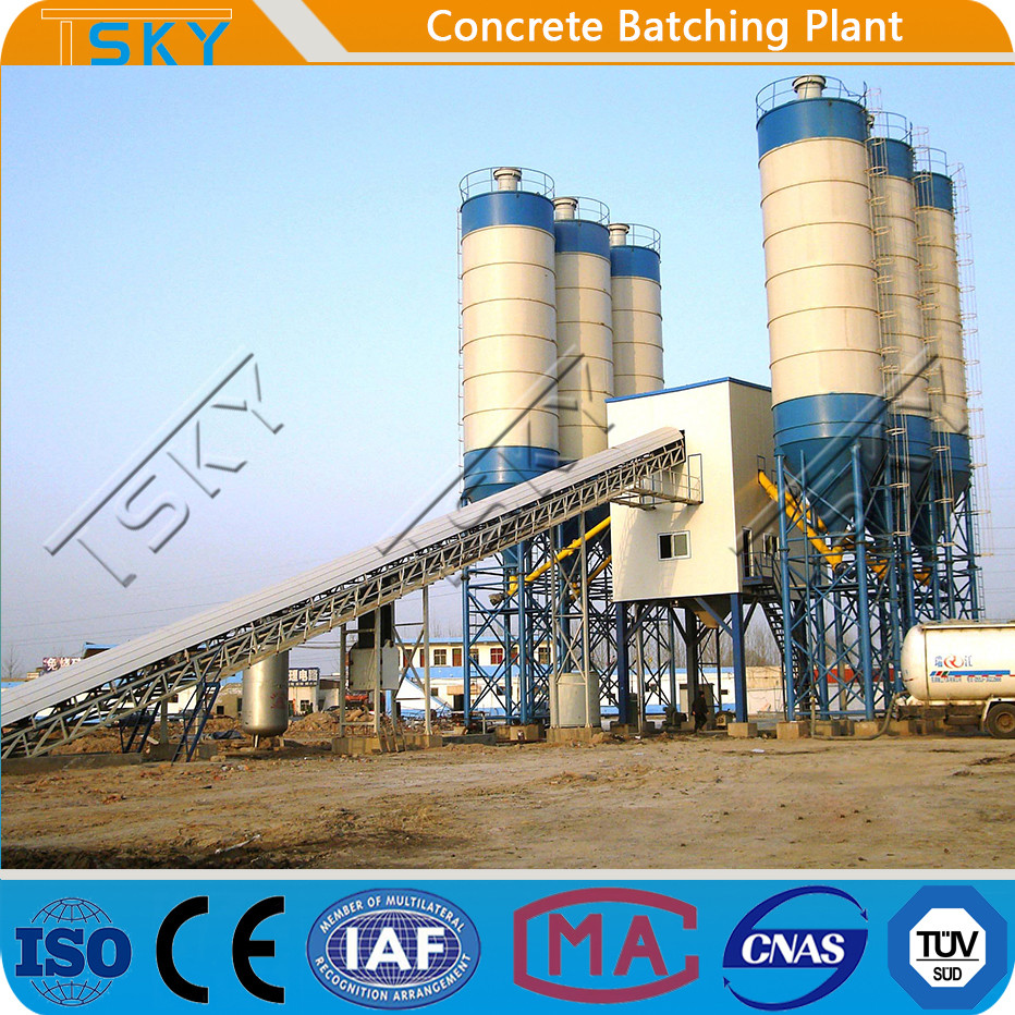 120m3/h Concrete Batching Mixing Plant